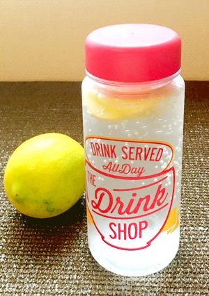 甘くない♪炭酸レモンビネガードリンク-レシピのメイン写真