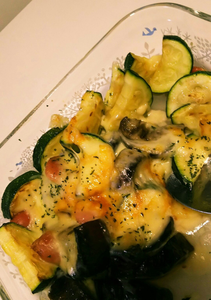 簡単☆なすとズッキーニのチーズ焼き-レシピのメイン写真