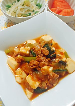 エバラ黄金のタレだけで麻婆豆腐-レシピのメイン写真