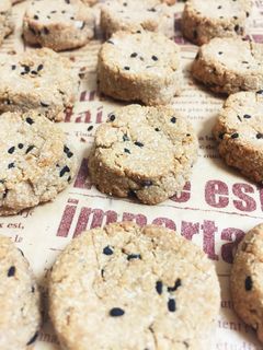 ダイエット用 ヘルシーきな粉クッキー-レシピのメイン写真