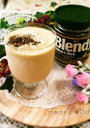 ひんやり♥チーズケーキシェイクカフェオレ-レシピのメイン写真
