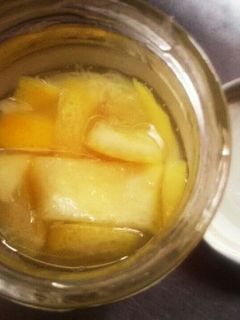 食べれるハチミツレモン漬け-レシピのメイン写真