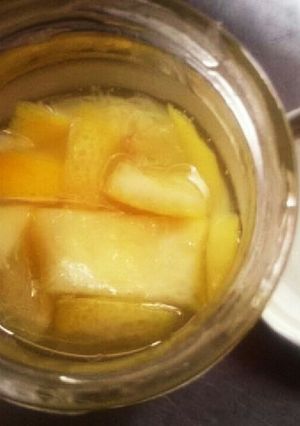 食べれるハチミツレモン漬け-レシピのメイン写真