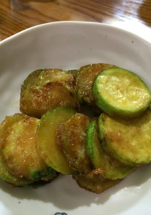 韓国カボチャの昆布つゆ炒め-レシピのメイン写真
