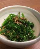 めっさ簡単　からし菜お浸し(ふりかけ)