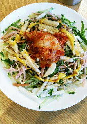 しそ香るシャキトロ冷やし中華♫かんたん-レシピのメイン写真