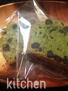 甘納豆入り、抹茶パウンドケーキ-レシピのメイン写真