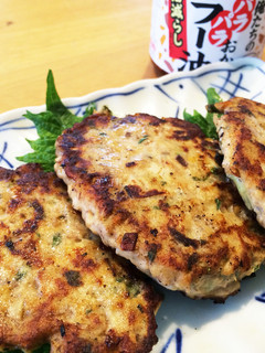 サバ缶入りつくねバーグ-レシピのメイン写真