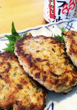 サバ缶入りつくねバーグ-レシピのメイン写真