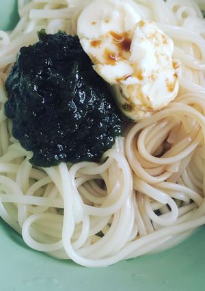 海苔の佃煮バター醤油そうめん♪♪♪-レシピのメイン写真