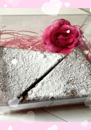 簡単材料2つで出来る濃厚ガトーショコラ-レシピのメイン写真