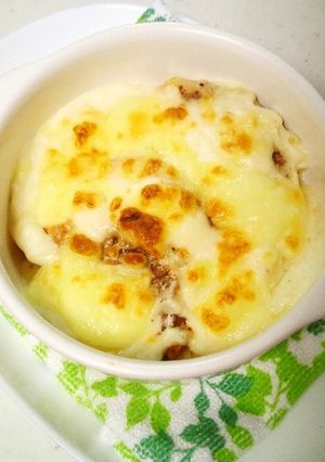 『餃子の王将』の餃子で♪チーズグラタン♪-レシピのメイン写真