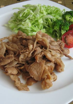 超簡単なしょうが焼き-レシピのメイン写真