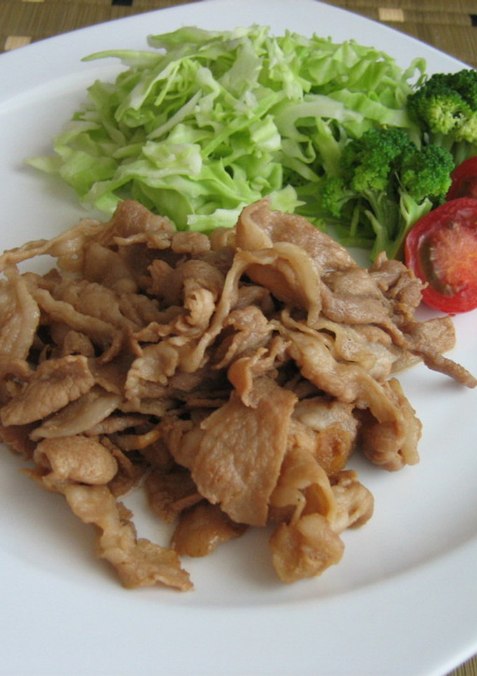 超簡単なしょうが焼き-レシピのメイン写真