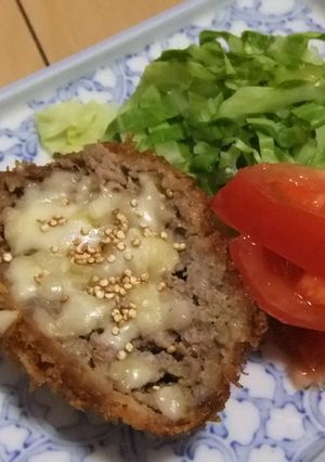 ローストキヌア　メンチチーズカツ-レシピのメイン写真