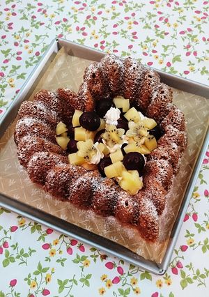 ❤ハート型のショコラケーキ❤-レシピのメイン写真