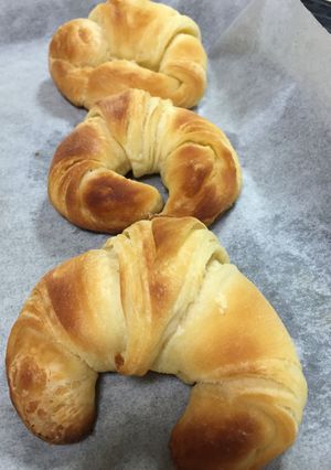 HBで作る簡単クロワッサン-レシピのメイン写真