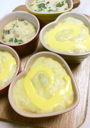 豆腐クリームと長芋のなんちゃってグラタン-レシピのメイン写真