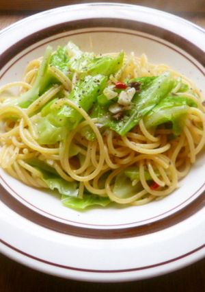 アンチョビとキャベツのパスタ♪-レシピのメイン写真