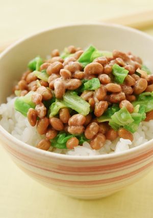 春キャベツの納豆ごはん-レシピのメイン写真