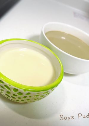 超簡単!おばちゃん直伝の豆乳プリン-レシピのメイン写真