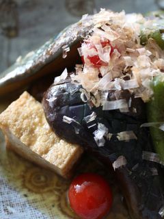 ひんやり冷やして♪ 夏野菜の焼き浸し-レシピのメイン写真