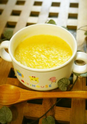 m離乳食☆かぼちゃ豆乳プリン-レシピのメイン写真
