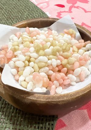 おうちで作れるひなあられ-レシピのメイン写真