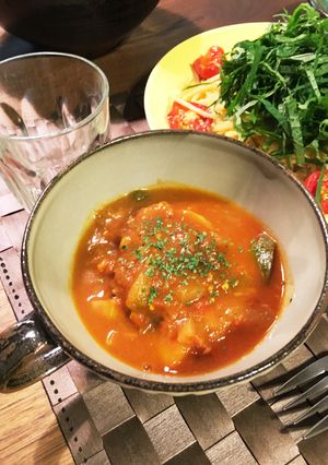 ベジタブルカレー煮込み-レシピのメイン写真