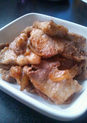 豚肉の生姜焼き♪-レシピのメイン写真