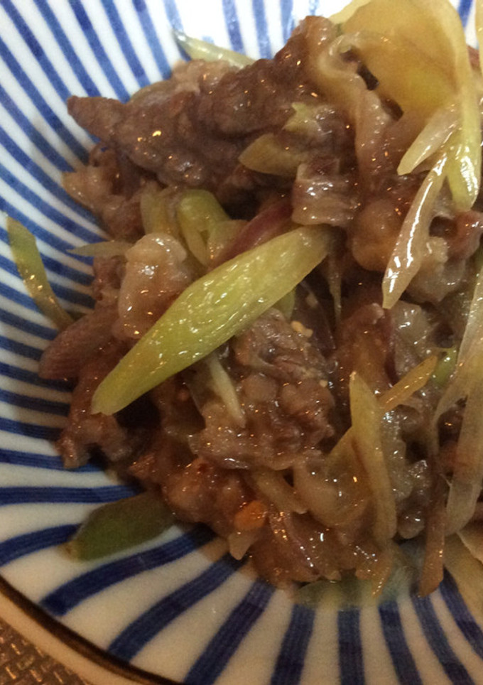 みょうが牛肉の味噌炒め-レシピのメイン写真