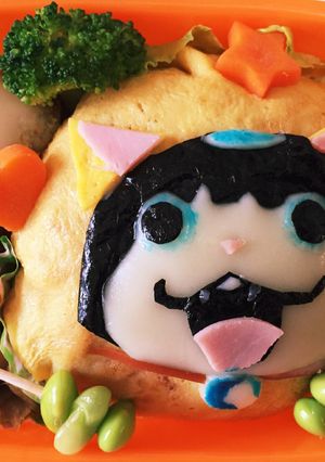 妖怪ウォッチキャラ弁 キンタロニャン-レシピのメイン写真