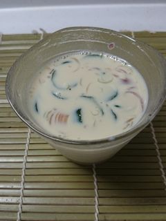 めんつゆで…ひんやり冷たい豆乳スープ♪-レシピのメイン写真