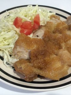 りんごで甘〜い鶏の照り焼き-レシピのメイン写真