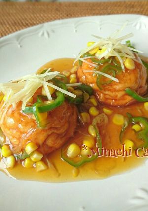 魚河岸あげのさっぱり甘酢あんかけ-レシピのメイン写真