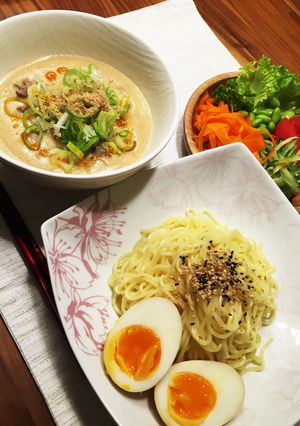 ごま胡麻ゴマのGOMAまみれつけ麺-レシピのメイン写真