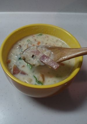 たっぷりきのこの♪とろ~りクリームスープ-レシピのメイン写真
