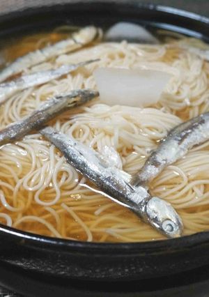 いりこ²のぶっかけそうめん-レシピのメイン写真