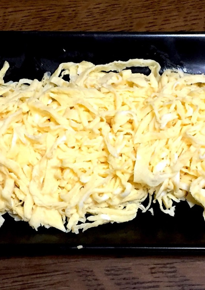 薄焼きたまごのコツ 錦糸卵-レシピのメイン写真