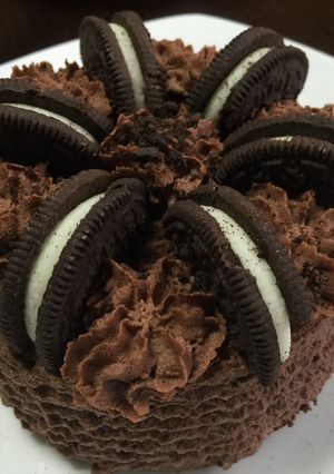 チョコ好きの濃厚オレオチョコレートケーキ-レシピのメイン写真
