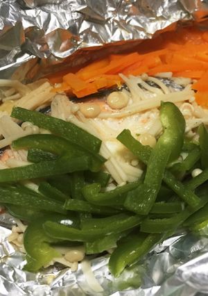 とっても簡単！フライパンで鮭のホイル焼き-レシピのメイン写真