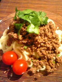 【創作】タイ風 冷やし肉うどん-レシピのメイン写真