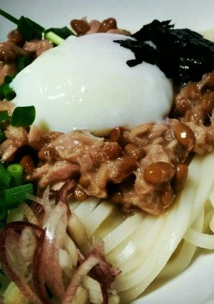 手抜きまぜまぜうどん-レシピのメイン写真