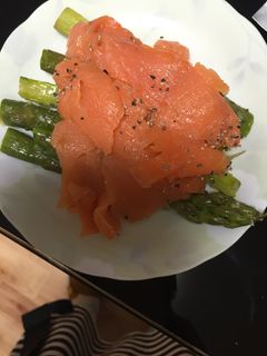 スモークサーモンとアスパラのマリネ-レシピのメイン写真