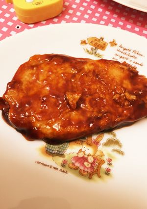 安いお肉が変身★ポークチャップステーキ-レシピのメイン写真