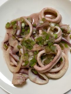 イカのネギ塩ダレ炒め-レシピのメイン写真