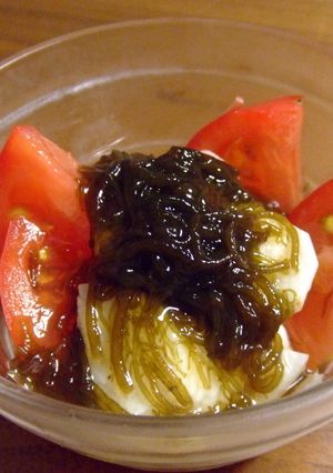 トマトのとろろもずく酢-レシピのメイン写真