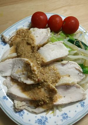 時短　柔らか鶏ハム　☆モテ料理-レシピのメイン写真
