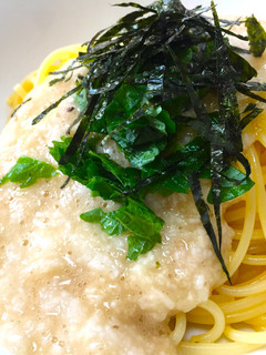 ねばねばとろろの和風冷製パスタ-レシピのメイン写真