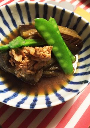 ナスと豚肉のホッとする！煮物-レシピのメイン写真